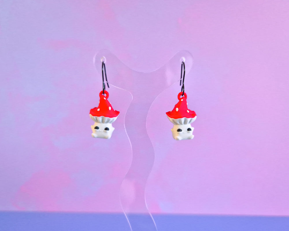 Toadstool Earrings
