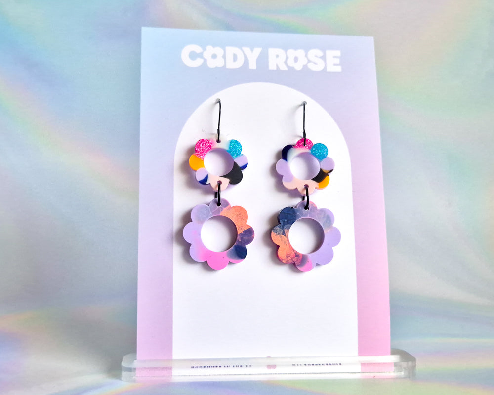 Resin Earrings - 027