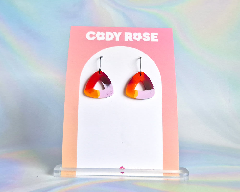 Resin Earrings - 004