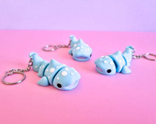 Whale Shark Keychain