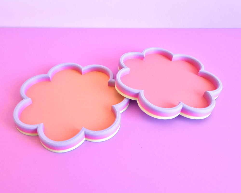 Flower Shaped Tray