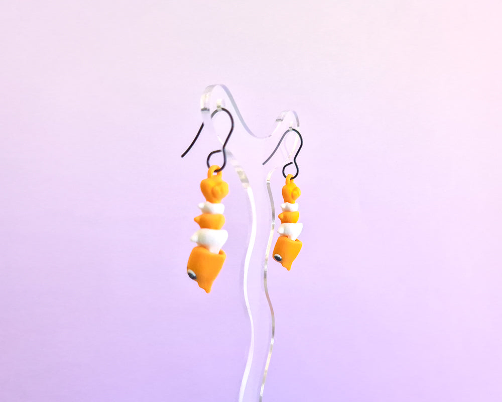 Shrimp Earrings