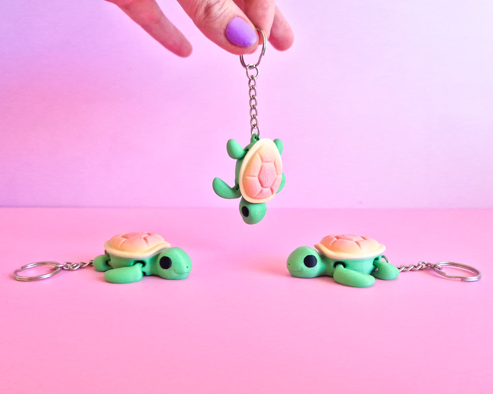 Turtle Keychain