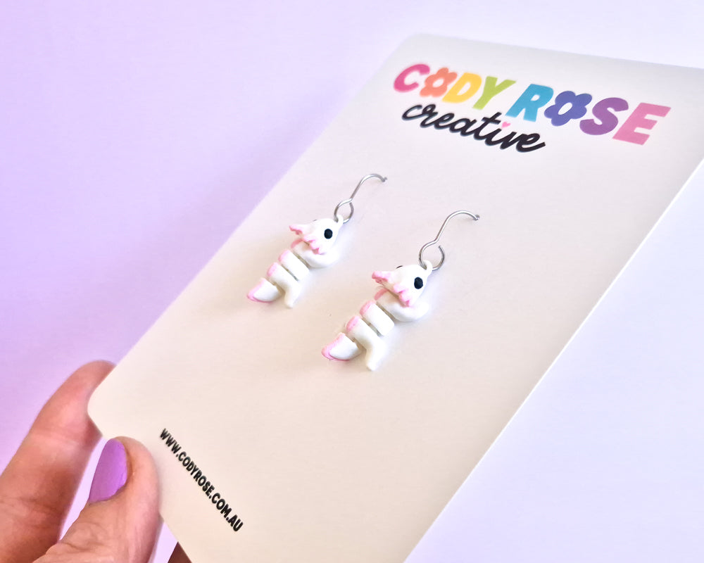 Axolotl Earrings