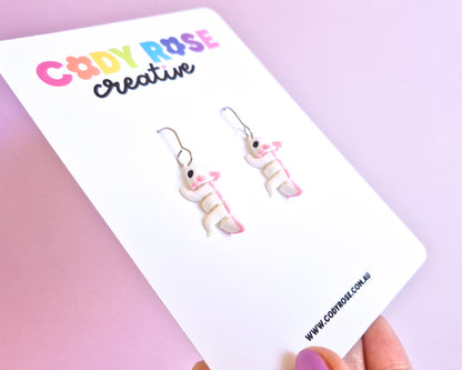 Axolotl Earrings