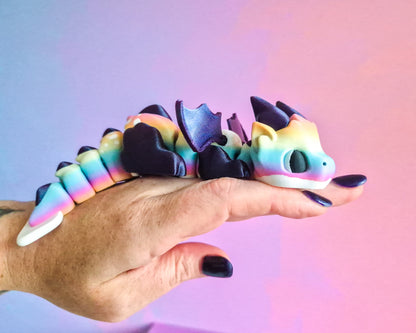 Dragon - Winged [Large Rainbow]