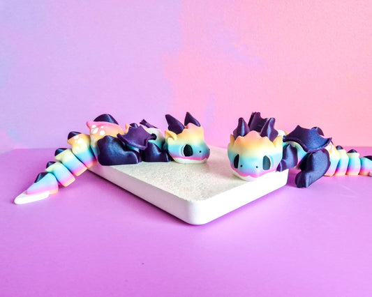 Dragon - Winged [Large Rainbow]