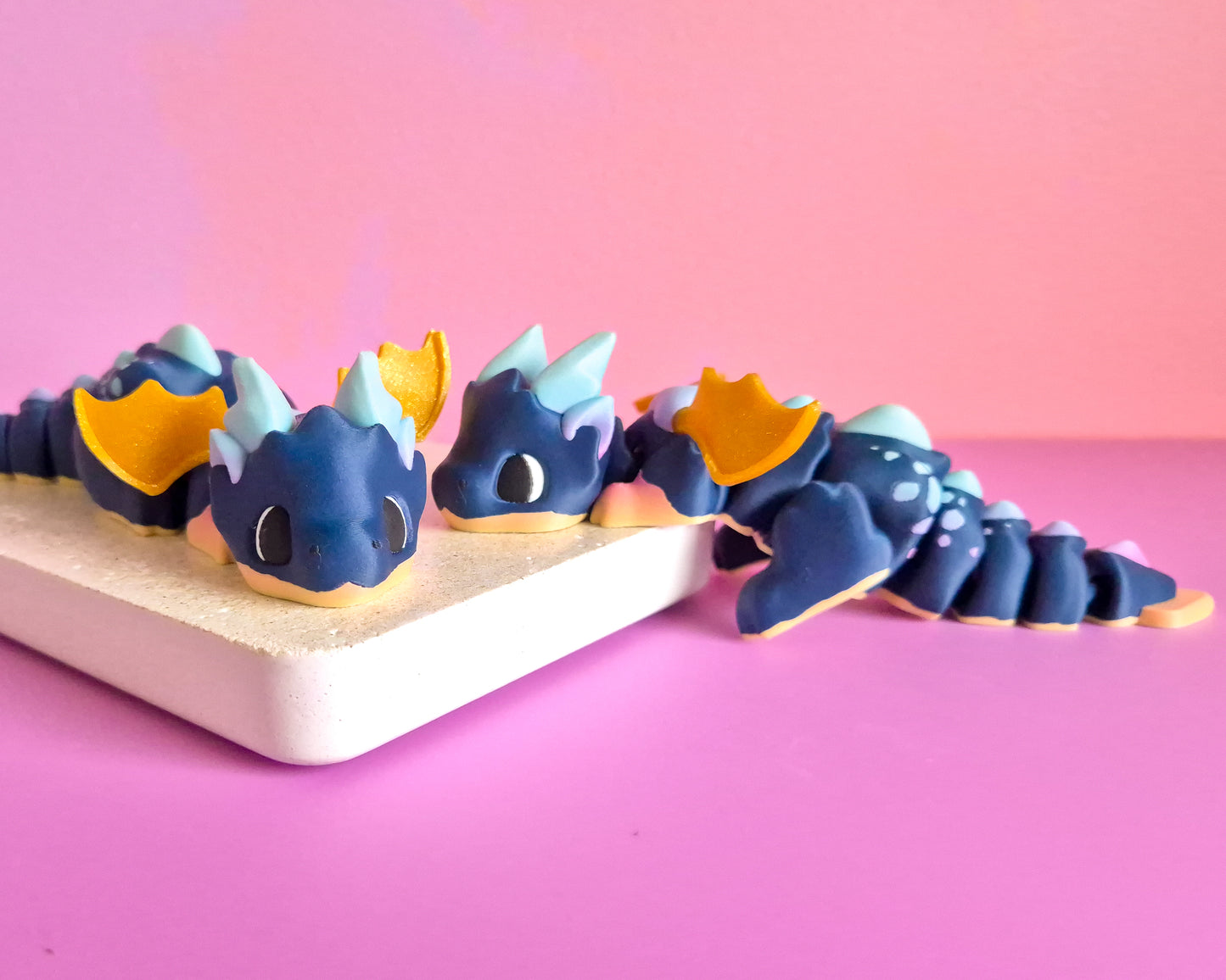 Dragon - Winged [Med Navy]