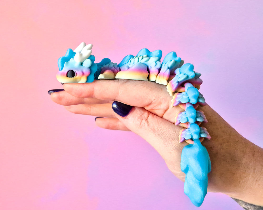 Dragon [Med Aqua Rainbow]