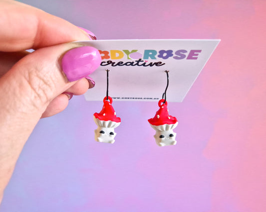 Toadstool Earrings