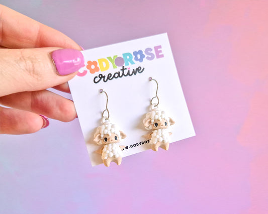 Sheep Earrings